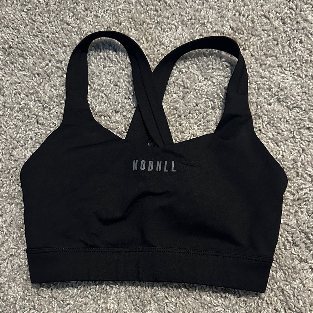 NOBULL Charcoal Black Sports Bra